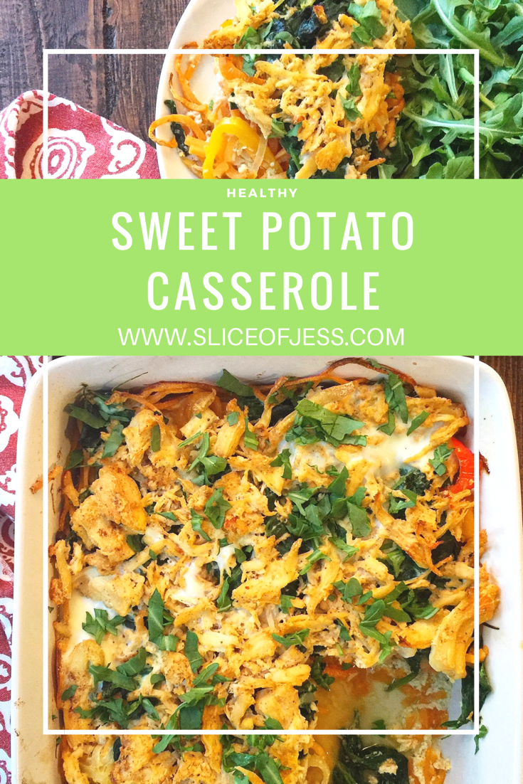 Healthy Sweet Potato Casserole
