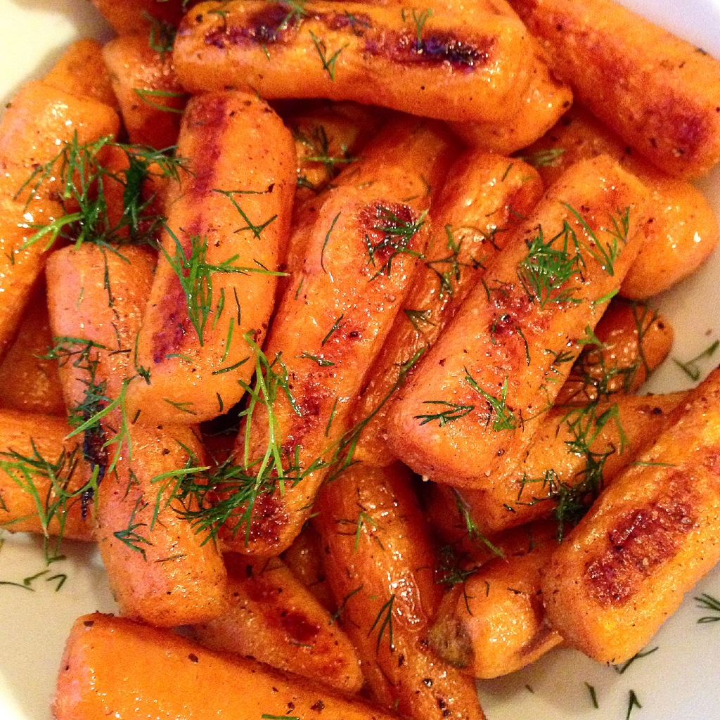 Roasted Dill Carrots 