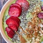 How to make a green smoothie bowl
