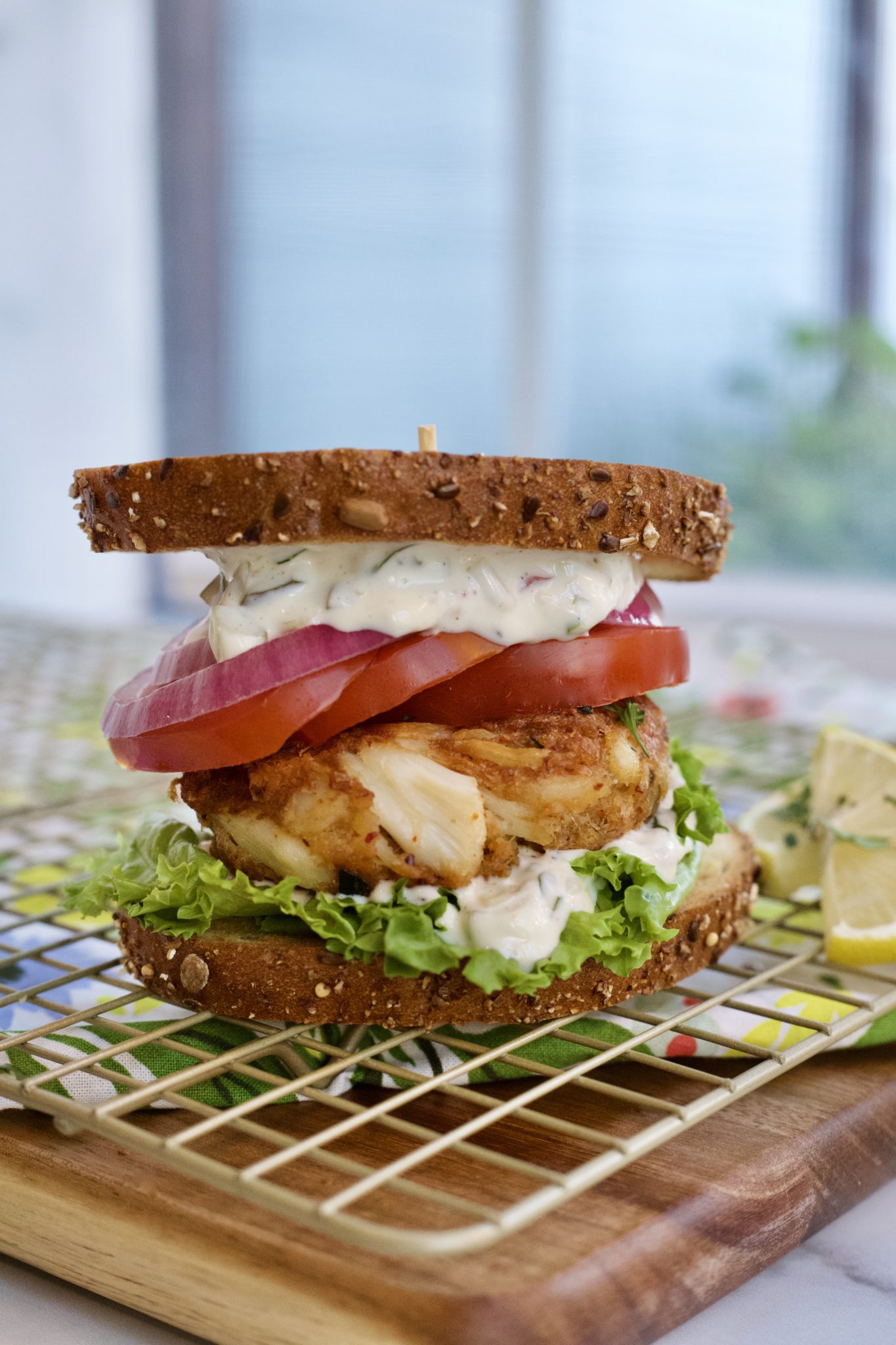 Crab Cake Sandwiches  Just A Pinch Recipes