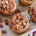 Vegan Stuffed Mushrooms