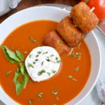 Roasted Red Pepper Tomato Soup
