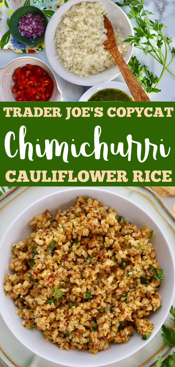 Trader Joe's Chimichurri Rice