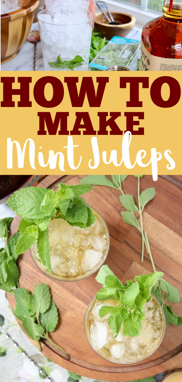 How to make a mint julep