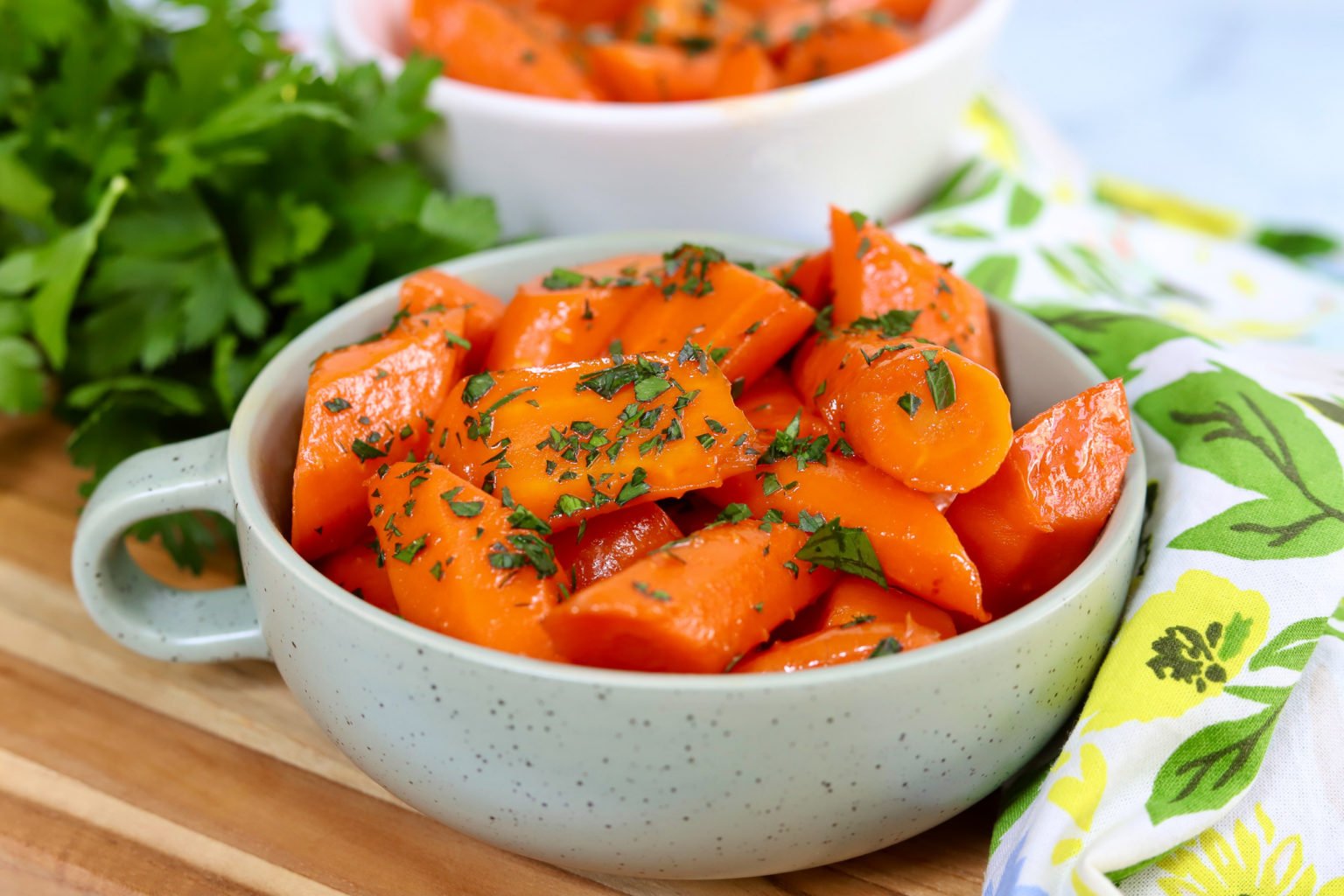 Sweet 'n Salty Brown Sugar Glazed Carrots Slice of Jess