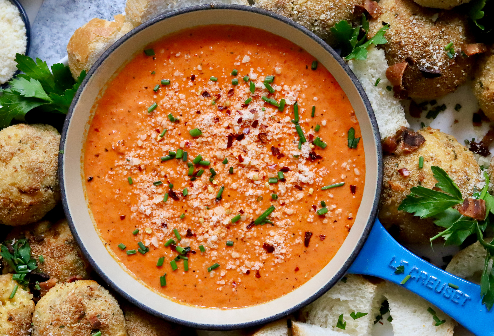 Roasted Red Pepper Cream Sauce