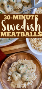 Easy Swedish Meatballs