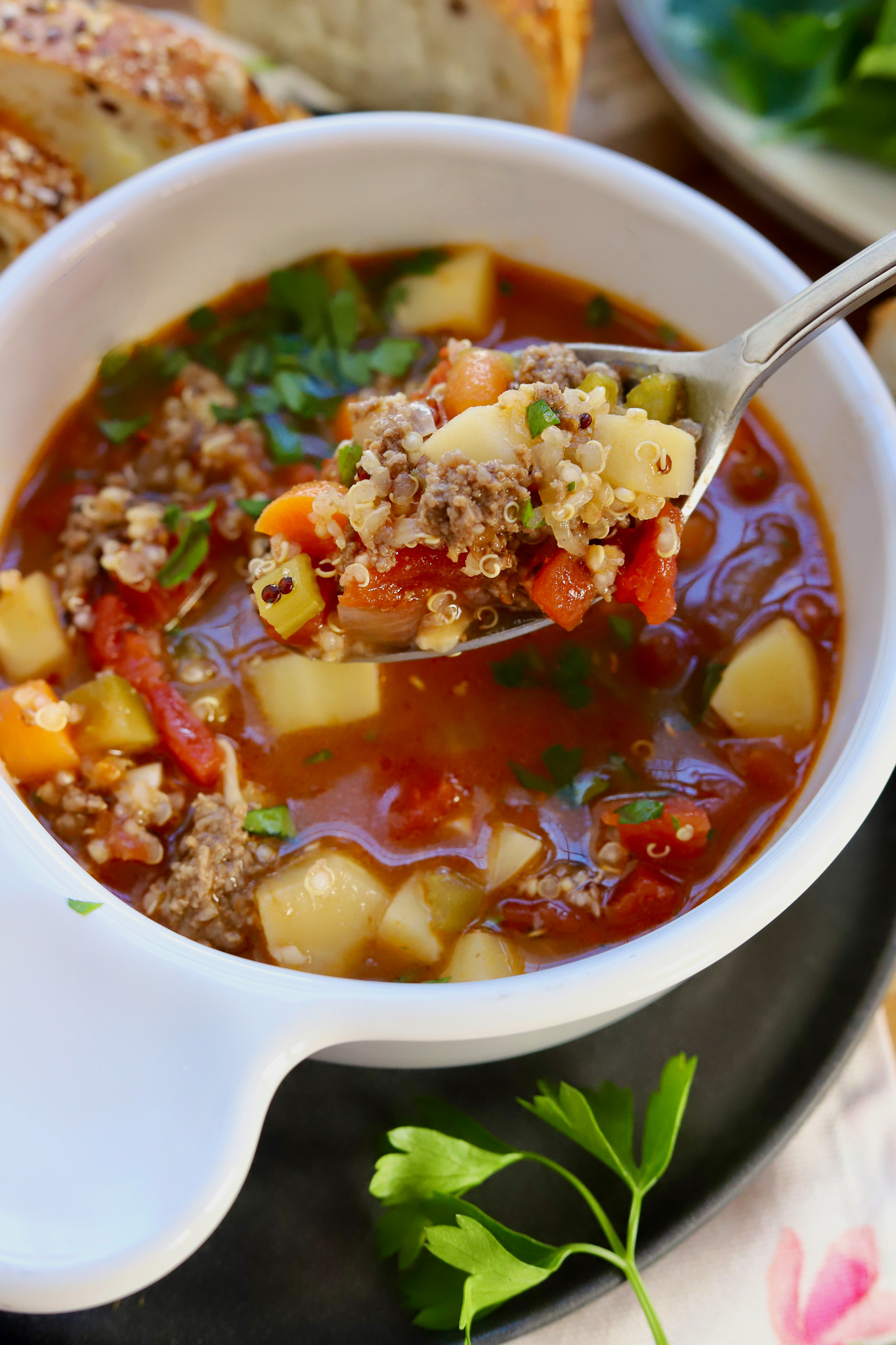 Ground Beef Soup