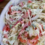 Apple in Coleslaw