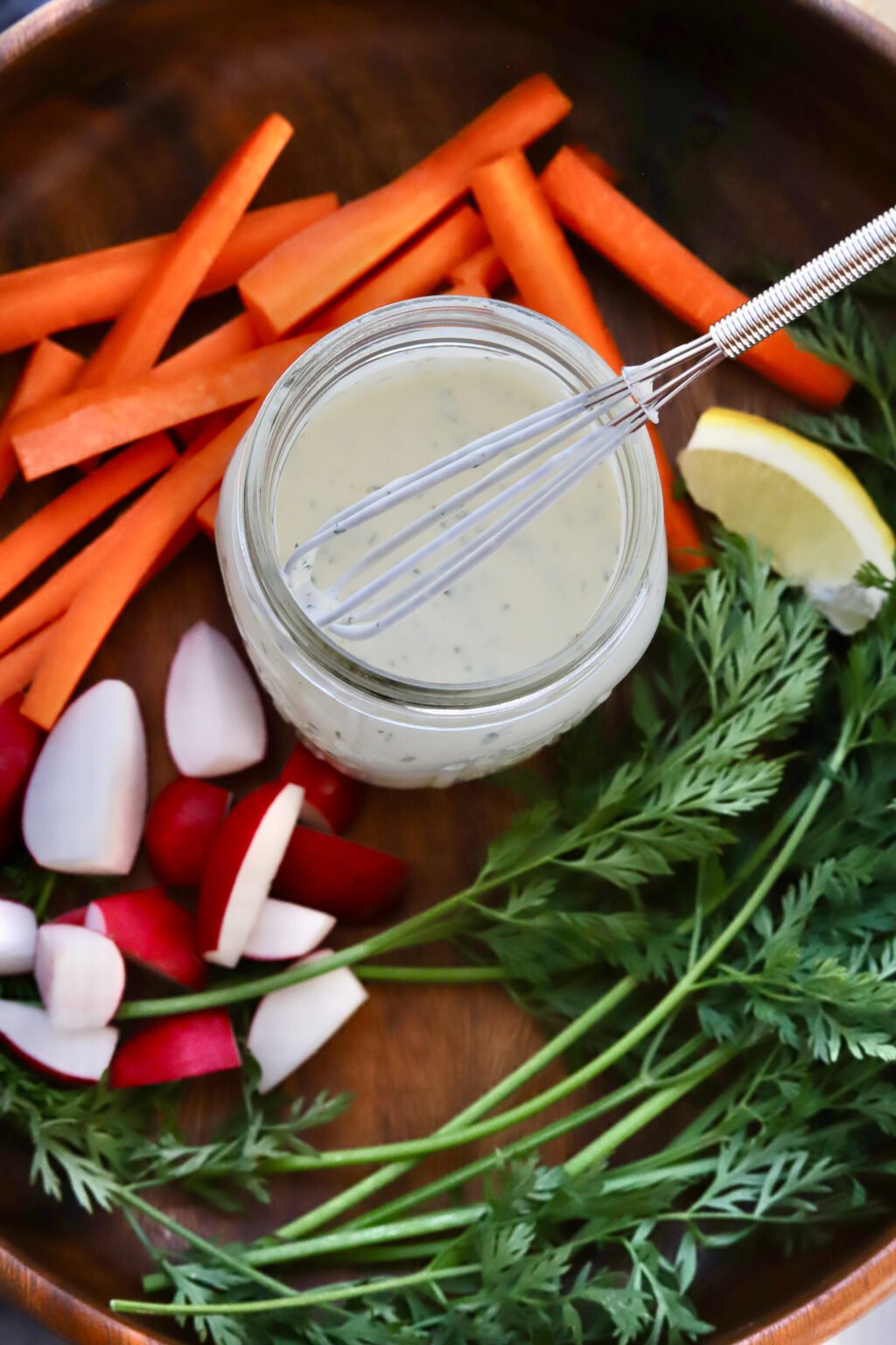 Easy Homemade Buttermilk Ranch Dressing Slice of Jess
