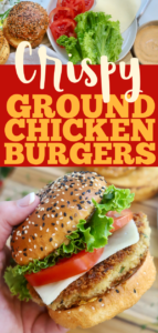 Ground Chicken Burgers