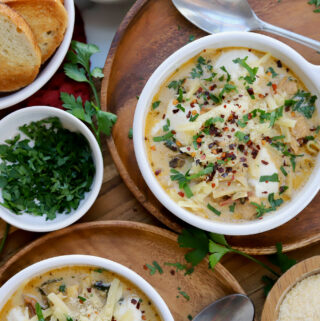 White Lasagna Soup