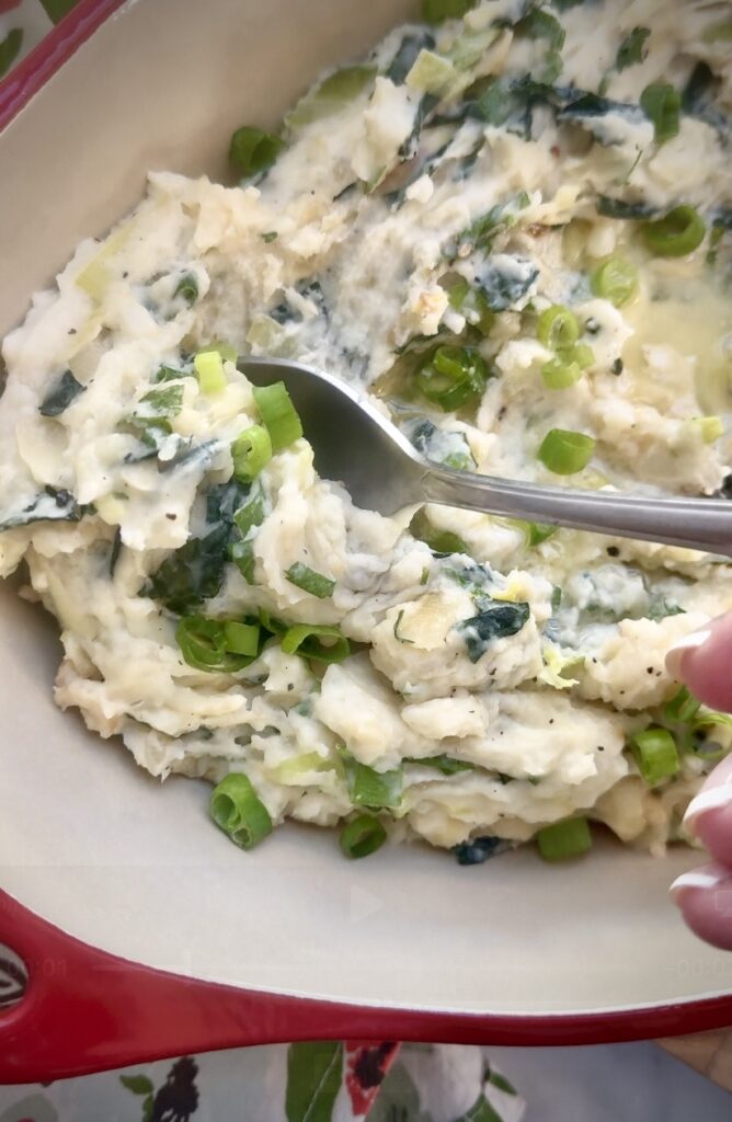 Easy Irish Colcannon Recipe With Leftover Mashed Potatoes - Slice of Jess