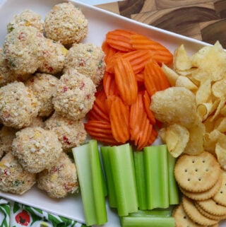 Mini Cheese Balls Platter