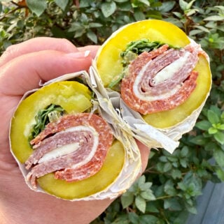 Making Jimmy John's Pickle Sandwich at home