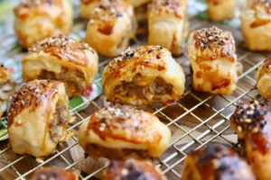 Puff Pastry Sausage Rolls
